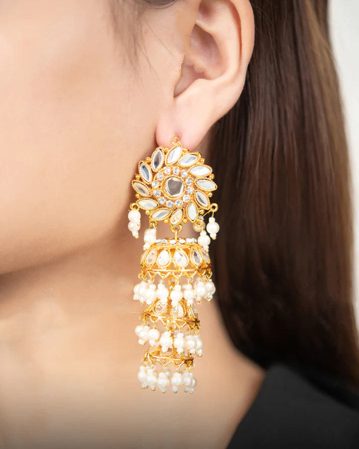 Sitara Shine Jhumkas