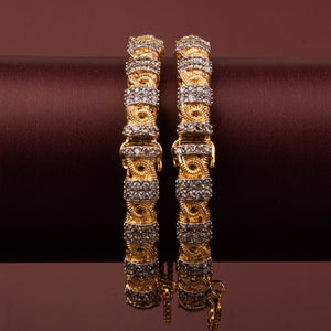 Royal Victorian Antique Zirconia Bangles