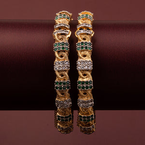 Royal Victorian Antique Zirconia Bangles