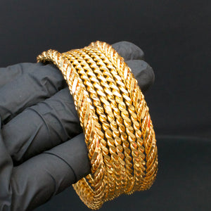 Gold Plated Golden Bangle