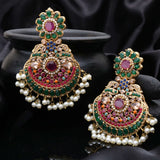 Lavish Navratan Earrings